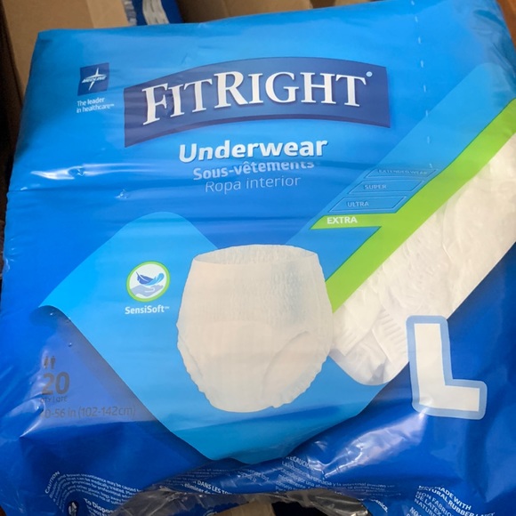 2 Pack Adult Bladder and bowel incontience - Picture 1 of 5